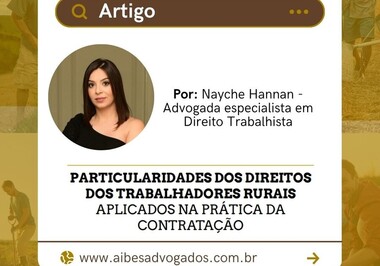 Particularidades dos direitos dos trabalhadores rurais