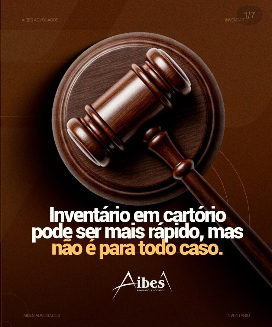 Inventário em cartório pode ser mais rápido, mas não é para todo caso.