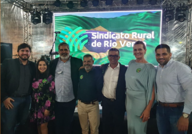 Solenidade da posse da nova diretoria do Sindicato Rural de Rio Verde-GO