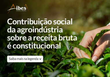 Contribuição social da agroindústria sobre a receita bruta é constitucional